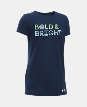 Girls' UA Bold & Bright 1 Color $11.24