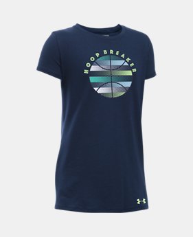 Girls' UA Hoop Breaker T-Shirt 1 Color $11.24