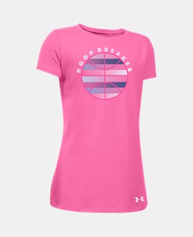 Girls' UA Hoop Breaker T-Shirt 1 Color $11.24