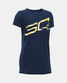 Girls' SC30 Logo T-Shirt 2 Colors $14.24
