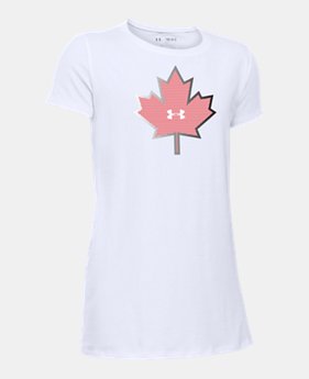 Girls' UA Canada Package T-Shirt 1 Color $22.99