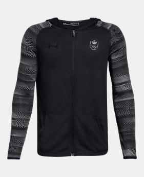 Boys' UA Team Canada Performance Threadborne Knit Full Zip Hoodie 2 Colors $50