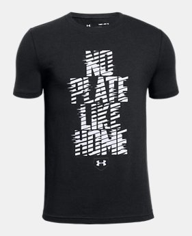 Boys' UA No Plate Like Home T-Shirt 1 Color Available $12