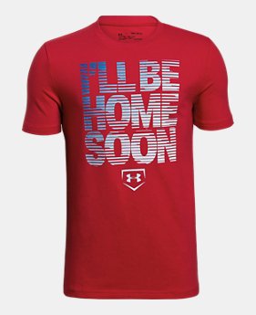 Boys' UA I'll Be Home Soon T-Shirt 1 Color $20