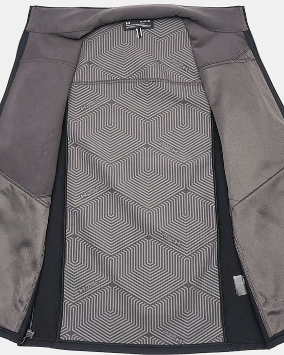 남성 UA Storm ColdGear® Infrared 쉴드 재킷 in Black image number 5