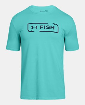 Men's UA Fish Logo T-Shirt 3 Colors Available $22.5