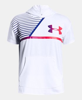 New Arrival Girls' UA Finale Short Sleeve Hoodie 1 Color Available $35
