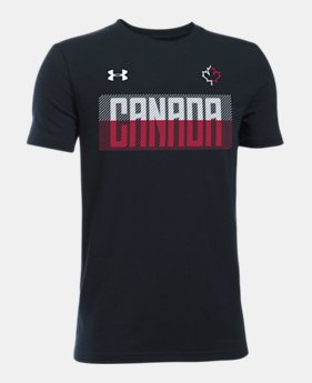 Boys' UA Canada T-Shirt 1 Color $17.99