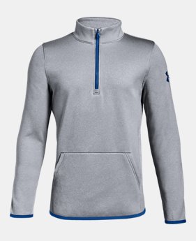 Boys' Armour Fleece® Elevate ¼ Zip 4 Colors Available $50
