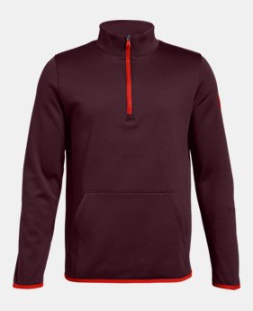 New Arrival Boys' Armour Fleece® Elevate ¼ Zip 1 Color Available $40