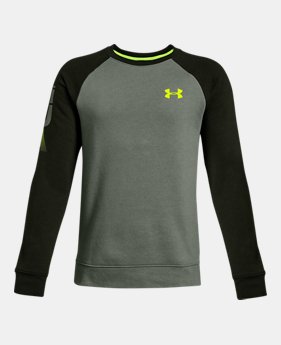 Boys' UA Rival Crew 3 Colors Available $40 to $45