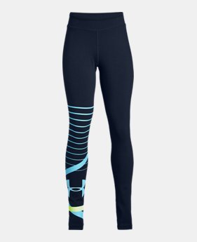 Girls' UA Finale Leggings 2 Colors Available $26.25