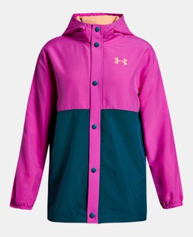 Girls' UA Phenom Coaches Jacket 1 Color Available $65