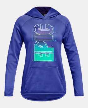 New Arrival Girls' Armour Fleece® 'Epic' Hoodie 1 Color Available $40