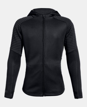 Boys' UA Unstoppable /MOVE Full Zip 1 Color Available $100