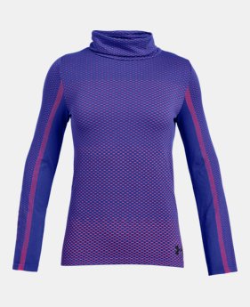 Girls' UA Seamless Cozy Long Sleeve 2 Colors Available $35