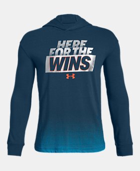 UA – Haut à capuchon imprimé « Wins » pour garçon, 1 couleur offerte – $40