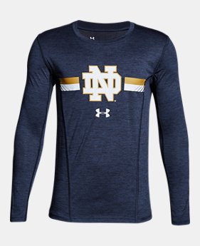Boys' Notre Dame Long Sleeve Training T-Shirt 1 Color Available $37.99