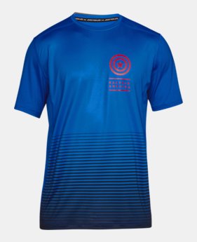 Men's Under Armour® Alter Ego Captain America Raid Short Sleeve 1 Color Available $40
