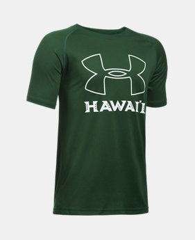 Boys' Hawai'i UA Tech™ T-Shirt 1 Color $19.99