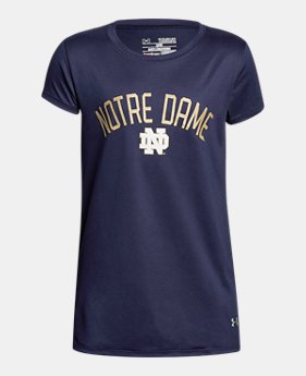 Girls' Notre Dame UA Graphic T-Shirt 1 Color Available $25.99