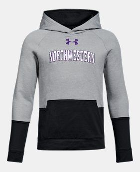 Boys' Northwestern UA Tech Terry Hoodie 1 Color Available $59.99