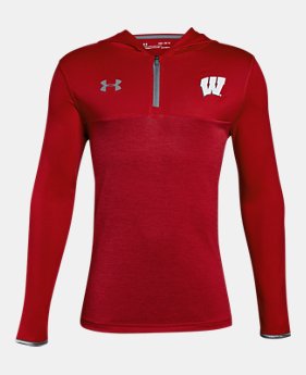 New Arrival Boys' Wisconsin ¼ Zip Hoodie 1 Color $47.99