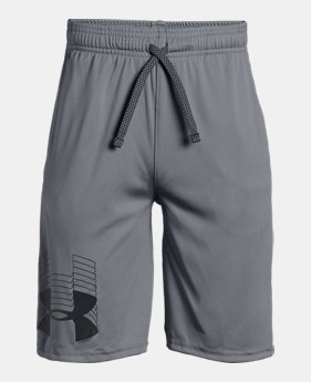 New Arrival Boys' UA Prototype Logo Shorts FREE U.S. SHIPPING 1 Color Available $20