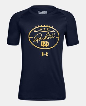 New Arrival Boy's Notre Dame UA Techâ„¢ T-Shirt 1 Color $25.99