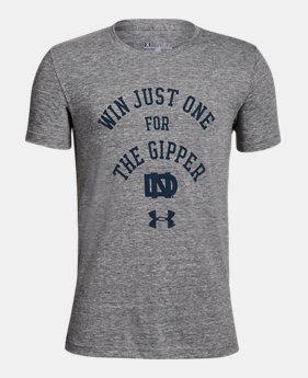 Boy's Notre Dame UA Tri-Blend T-Shirt 1 Color $25.99