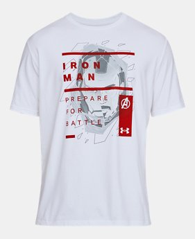 IRON MAN OVERLAY TEE $35