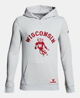 New Arrival Boy's Wisconsin Iconic Hoodie 1 Color $74.99
