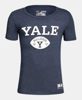 Boy's Yale Iconic Tri-Blend Crew 1 Color $37.99