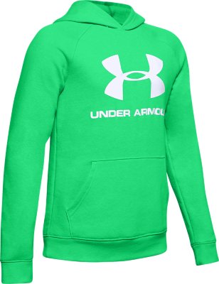 under armor green hoodie