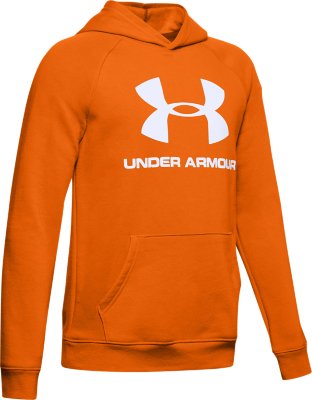 under armour orange sweatshirt