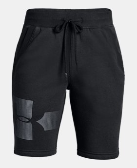 Boys' UA Rival Fleece Shorts - Graphic 3 Colors Available $26.25 to $35