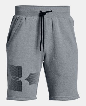 Boys' UA Rival Fleece Shorts - Graphic 4 Colors Available $40