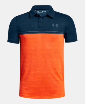 Boys' UA Jordan Spieth Threadborne Callibrate Polo 2 Colors Available $40