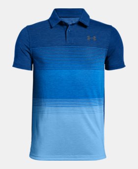 New Arrival Boys' UA Jordan Spieth Threadborne Gradient Polo 1 Color Available $40