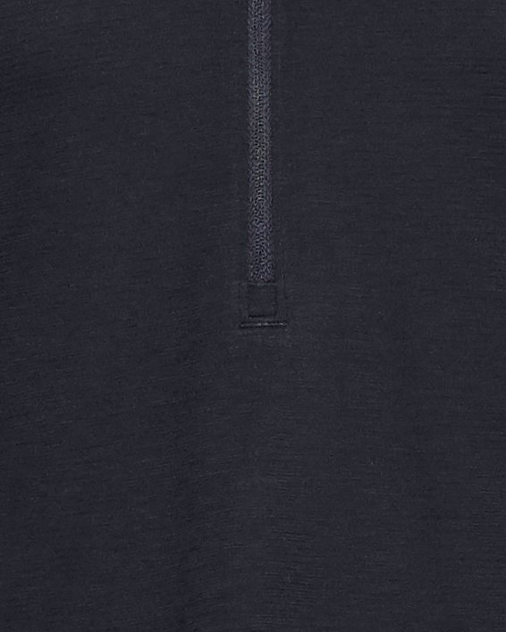 Damen UA Streaker Run Oberteil mit ½ Zip, Black, pdpMainDesktop image number 4