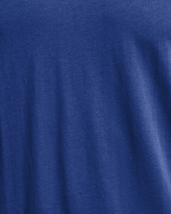 Men's UA Left Chest Logo Short Sleeve, Blue, pdpMainDesktop image number 4