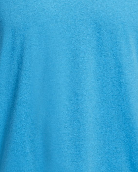Men's UA Left Chest Logo Short Sleeve, Blue, pdpMainDesktop image number 2