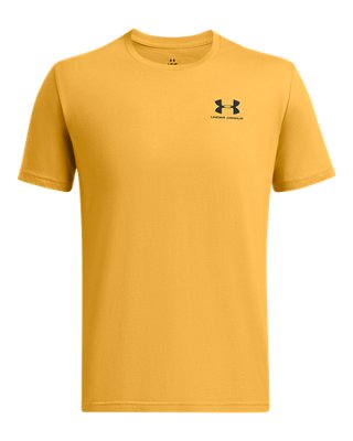 UA Left Chest Logo, Yellow, pdpMainDesktop image number 2