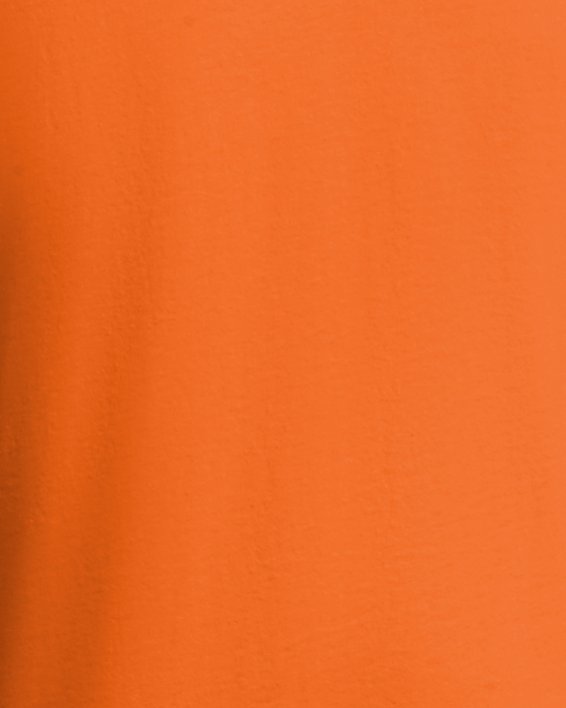 Men's UA Sportstyle Left Chest Short Sleeve Shirt, Orange, pdpMainDesktop image number 3