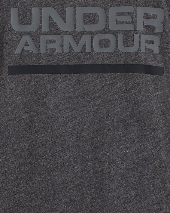 Men's UA GL Foundation Short Sleeve T-Shirt, Gray, pdpMainDesktop image number 4