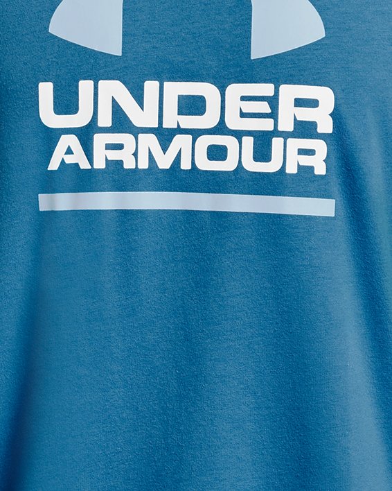 Men's UA GL Foundation Short Sleeve T-Shirt in Blue image number 4