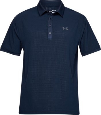 under armour navy polo