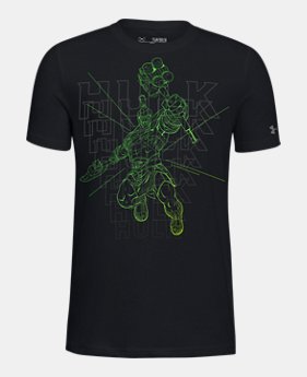 New Arrival Boys' UA Linear Hulk T-Shirt 1 Color $25
