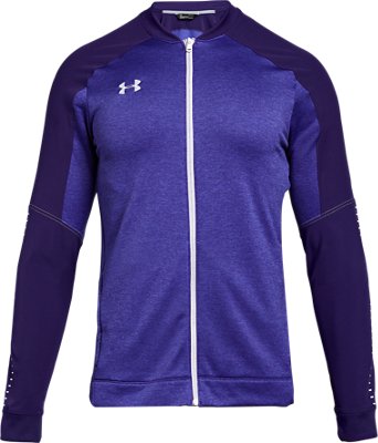 mens purple under armour hoodie