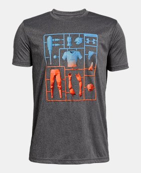 New Arrival Boys' UA Baseball Armour Short Sleeve T-Shirt FREE U.S. SHIPPING 1 Color Available $20
